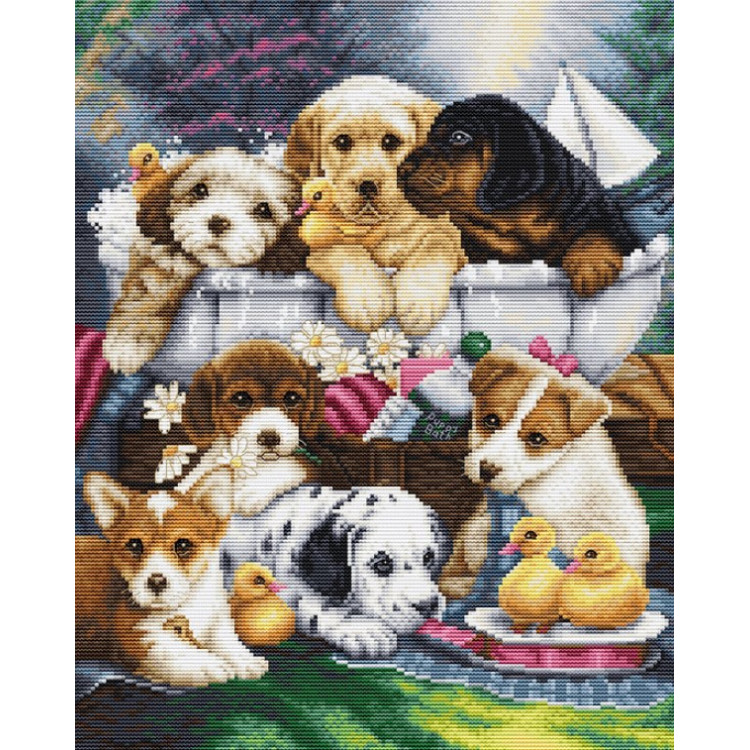 (image for) Bath Time Pups